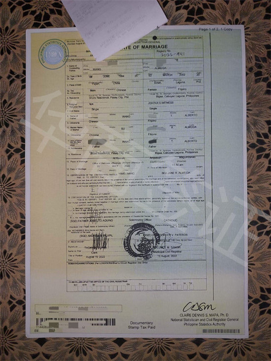 中国人和菲律宾人结婚需要什么材料（结婚签证优势）