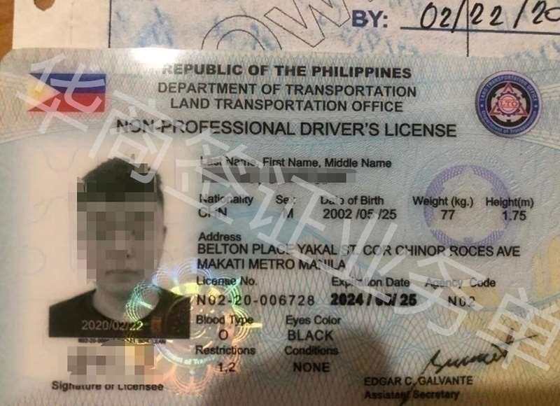 办理菲律宾驾照需要什么材料呢