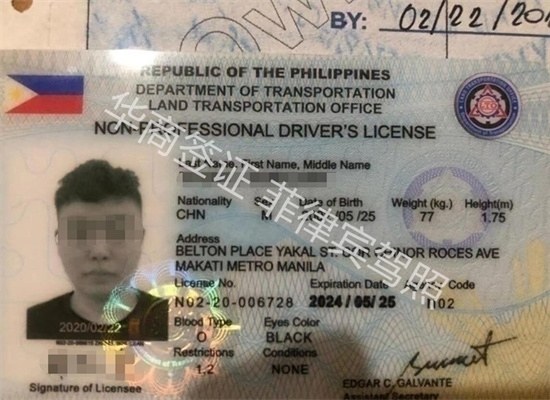 没有中国驾照能申请菲律宾驾照吗(申请驾照流程讲解)