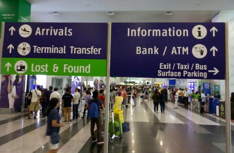 菲律宾马尼拉t1机场出入境  出入境流程解答