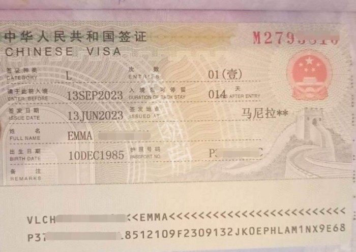 菲律宾入华签证到期可以再签吗(入华签证的有效期)